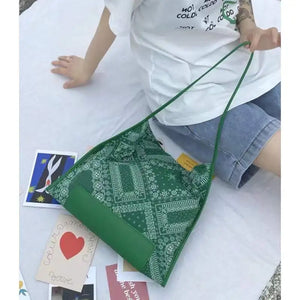 Bohemian Paisley Casual Handbag for Women