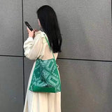 Bohemian Paisley Casual Handbag for Women