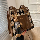 Women Leather Shoulder Bag Handbag Large Capacity Tote Bags Ladies Handbags