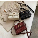 Small Square Shoulder Bag Messenger Handbag