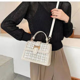 Small Square Shoulder Bag Messenger Handbag