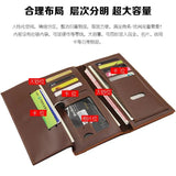 Men's Leather Long Wallet Vintage Crocodile Bag
