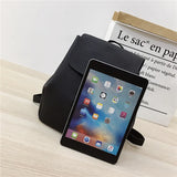 Mini Lady Backpack Retro Pu Leather Girls Small Backpack