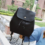Mini Lady Backpack Retro Pu Leather Girls Small Backpack