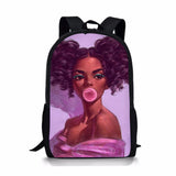 African Girl Children's Backpack Schoolbag