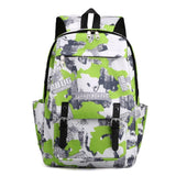 Camouflage Backpack for Teen Girls Boys Polyester Schoolbag