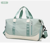 Women's Portable Travel Bag Wet Dry Separation Large Capacity Yoga Fitness Bag