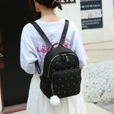 Women's Backpack High Oxford Fabric Lightweight Teen Travel School Bag