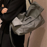 Large Capacity Oxford Cloth Messenger Tote Bag for Women