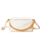 Rhombus Square Cross-Body Bag Shoulder Bag Chain Hand Bag