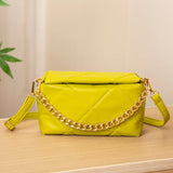 Rhombus Square Cross-Body Bag Shoulder Bag Chain Hand Bag