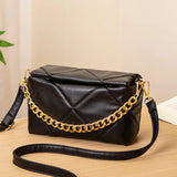 Rhombus Square Cross-Body Bag Shoulder Bag Chain Hand Bag