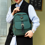 Nylon Cloth Backpack Multifunctional Shoulder Bag Large Capacity