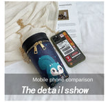 Women's Cartoon Chain Messenger Bag Mini Shoulder Bag