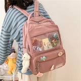 Girl Backpack Large Capacity Ins Backpack Teen Girl Schoolbag