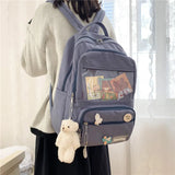 Girl Backpack Large Capacity Ins Backpack Teen Girl Schoolbag