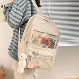 Girl Backpack Large Capacity Ins Backpack Teen Girl Schoolbag