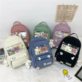 Girl Backpack Large Capacity Ins Backpack Teen Girl Schoolbag
