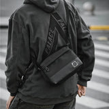 Cross Body Bag for Students Hip Hop Style