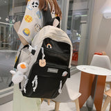 Large Student Backpack for Girls and Women, Leisure Travel School Bag