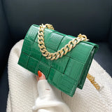 High-End Leather Bags Handbags Shoulders Party Clutches ZA Wallets