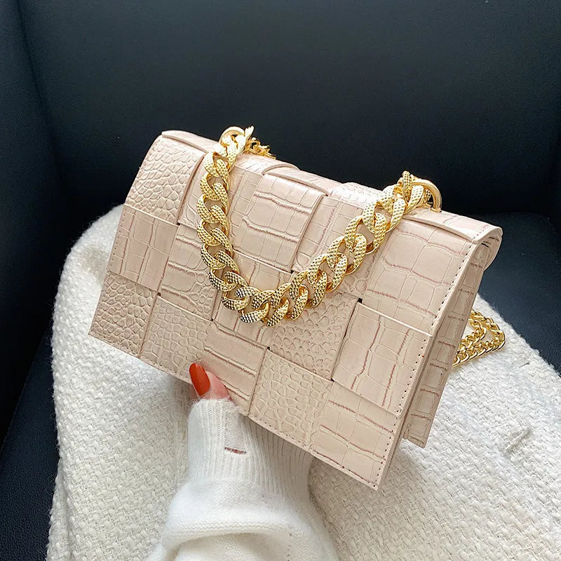 High-End Leather Bags Handbags Shoulders Party Clutches ZA Wallets