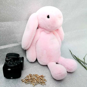 Rex Rabbit Plush One Shoulder Messenger Rabbit Bag Chain