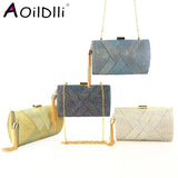 Satin Tassel Party Bag Clutch Evening Bag - Discoloration
