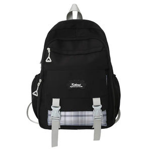 Large-Capacity Waterproof Nylon Backpack Unisex Travel Bag