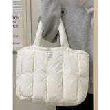 Cotton-Filled Foldable Tote Bag
