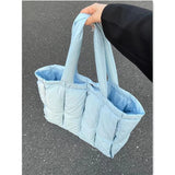 Cotton-Filled Foldable Tote Bag