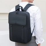 Waterproof backpack with USB port for men