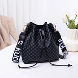 Retro Large-Capacity Bucket Bag for Women