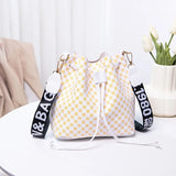 Retro Large-Capacity Bucket Bag for Women