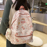 Girls School Bag, Middle School Backpack, Light Primary School Backpack