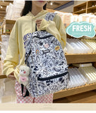 Girls School Bag, Middle School Backpack, Light Primary School Backpack