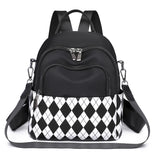 School Ladies Backpack Oxford Cloth Lightweight Girls Backpack