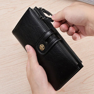 PU Leather Waterproof Men's Wallet Multifunctional