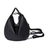 Women's Soft Leather Backpack - Travel, Young Girl 3-in-1 Backpack