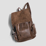 Vintage Men's College Backpack School Bag