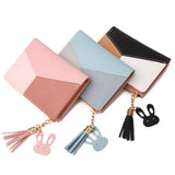 Women's Zip Wallet with Tassel, Versatile Design