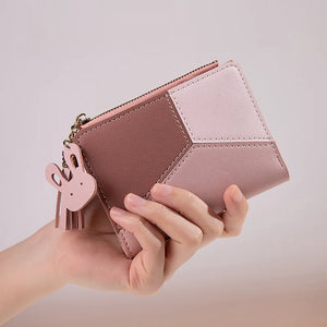 Women's Zip Wallet with Tassel, Versatile Design
