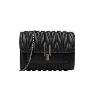 Women Chain Messenger Bag Wave Handbag Wild Small
