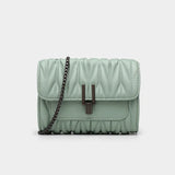 Women Chain Messenger Bag Wave Handbag Wild Small