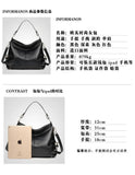 Women's PU Leather Shoulder Bag Messenger Handbag Big Bag