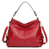 Women's PU Leather Shoulder Bag Messenger Handbag Big Bag