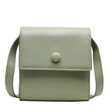 Women's PU Leather Shoulder Bag Mini Messenger Wild Small Square Bag