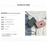Women's Shoulder Bag PU Leather Turn Lock Chain Messenger Bag