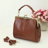 Women's PU Leather Shoulder Bag Soft Retro Handbag Crossbody Bag