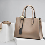 Women's PU Leather Messenger Bag for Middle-Aged Mothers